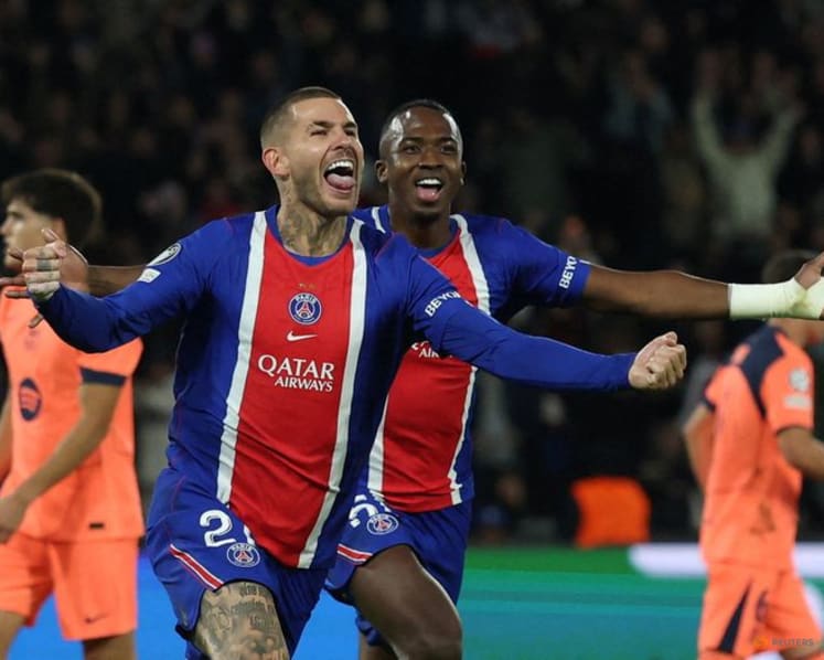 PSG sink Barcelona in six-goal thriller, Liverpool and Man City win