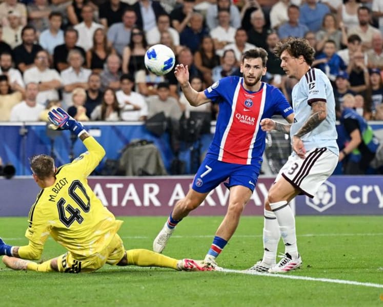 PSG retain UEFA Super Cup with 2-1 win over Aston Villa