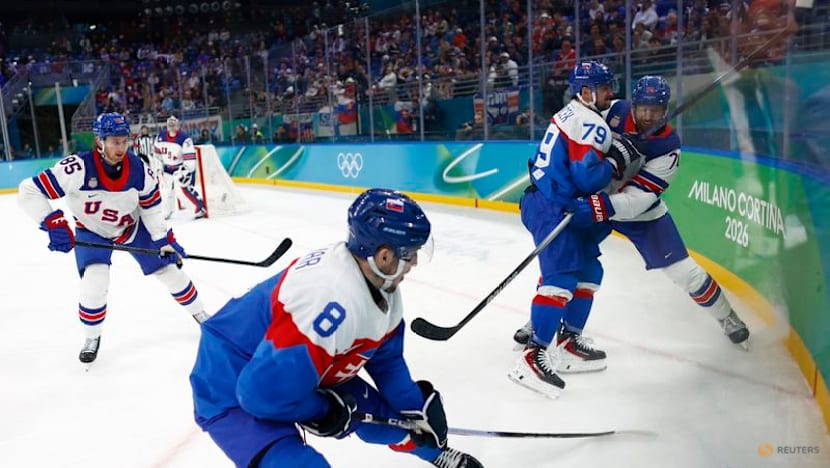 Ice hockey-US rout Slovakia to set up final showdown with Canada