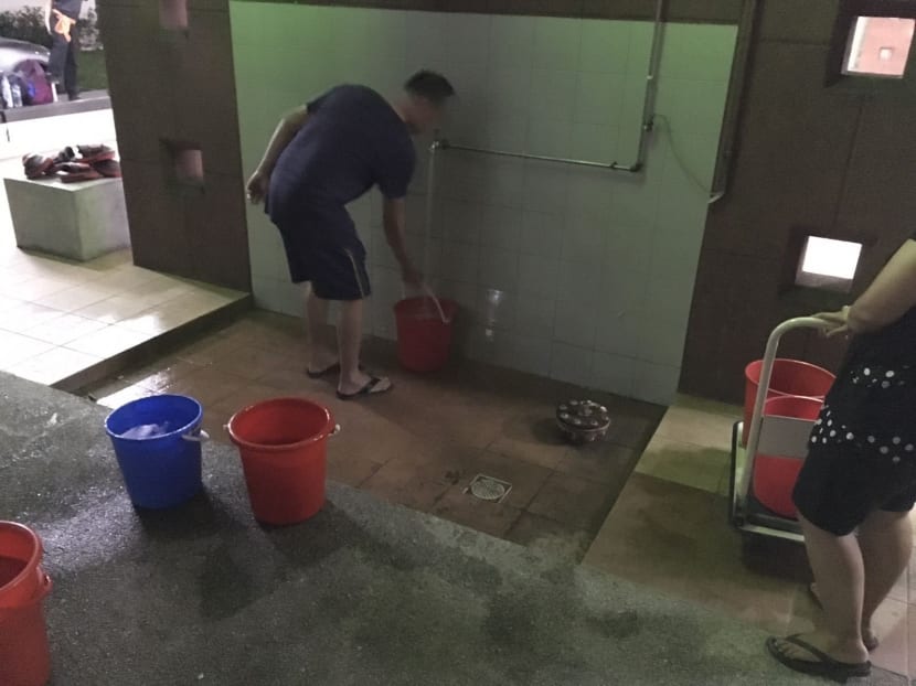 Water outage at Toa Payoh HDB block sees residents queue for water