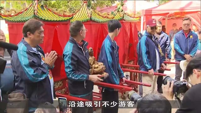 香港举行鸭脷洲洪胜传统文化节 吸引大批游客参与