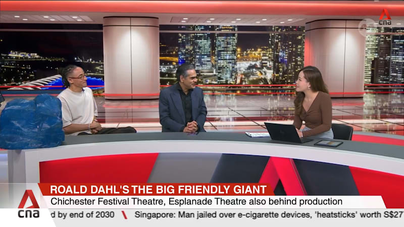 Stage adaptation of Roald Dahl's The BFG makes first overseas stop in Singapore