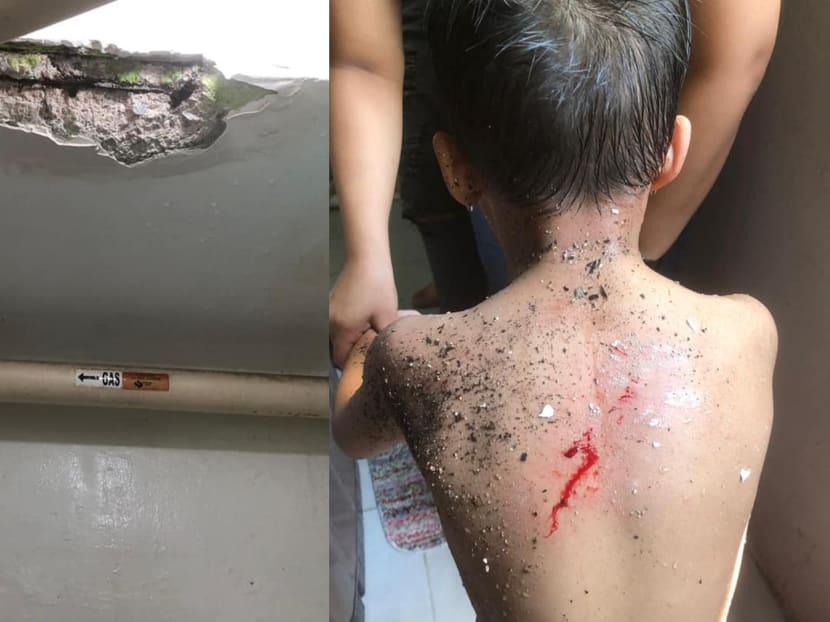 In a series of posts on Tuesday (May 19), a Facebook user with the name Syasya DanialAlissa said that her son had been “happily playing with water” in the bathroom when the incident occurred.