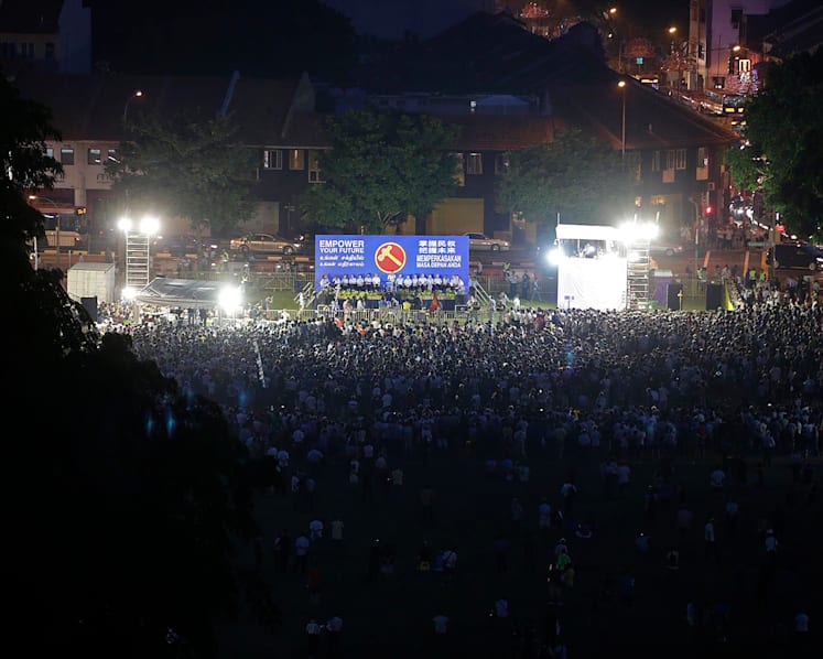 WP holds its second GE2015 rally
