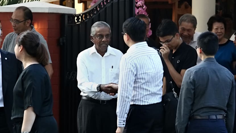PM Lee, family and friends pay respects to S R Nathan
