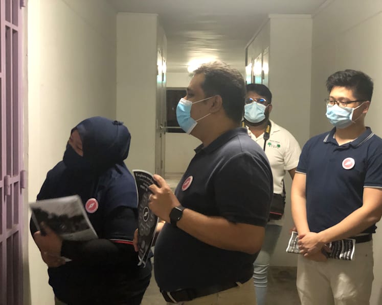 Red Dot United conducts first major walkabout in Clementi