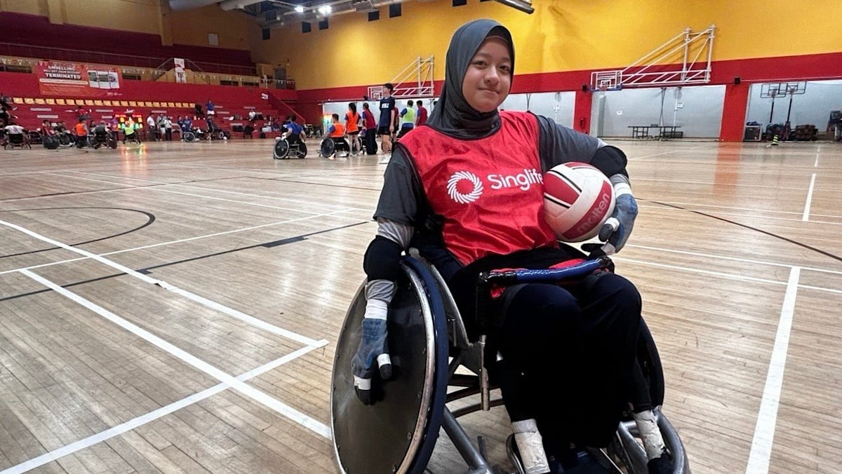 Meet Singapore’s only female national wheelchair rugby player