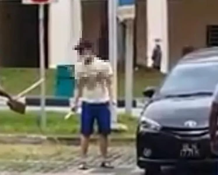 Man arrested in Chua Chu Kang in case of voluntarily causing hurt by dangerous weapon
