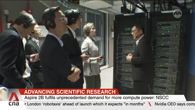 Singapore's new Aspire 2B supercomputer has four times the computing power of its predecessors