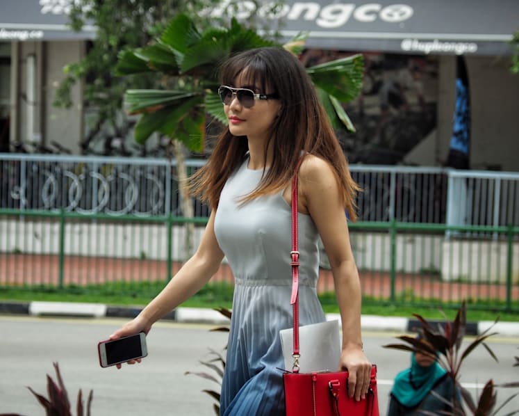 Model-actress fined S$5,000 for verbally abusing SMRT station manager, police officer