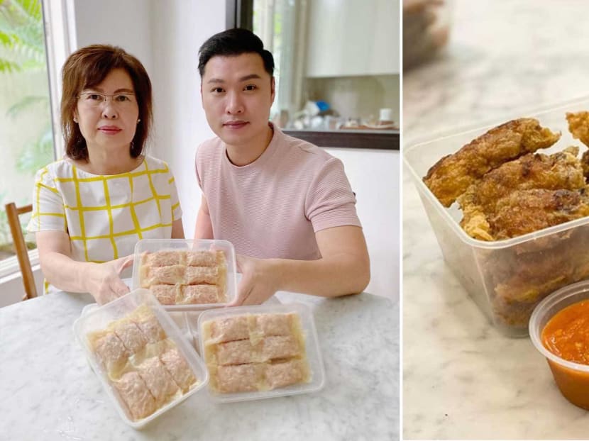 He is offering a mozzarella ngoh hiang after he reopens on May 12.