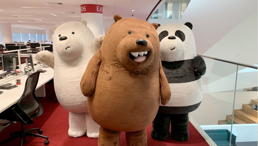 We Bare Bears Visited The 8 Days Office To Get A Taste Of Corporate Life, And This Is What Happened