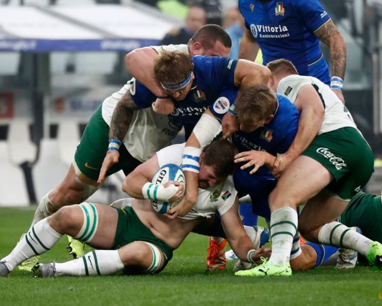 Depleted South Africa overpower Italy in Turin