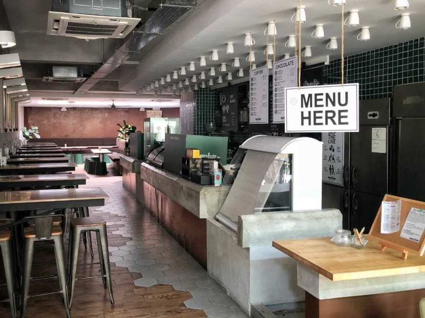 The Ministry of Manpower has received 14 complaints against a cafe, Superfudo, ranging from delays in the payment of salary to workplace grievances. The outlet in Holland Village (pictured) has ceased operations due to the lack of manpower.