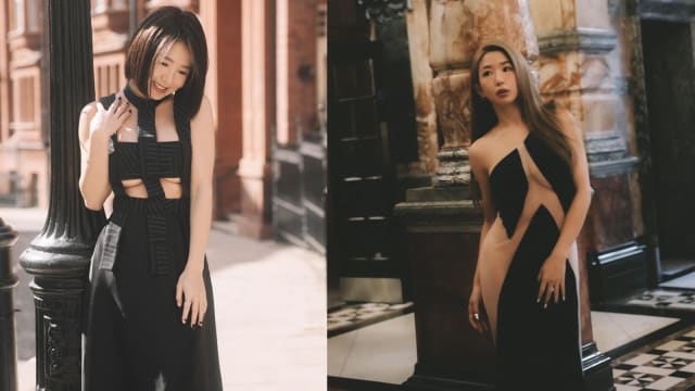 参加伦敦时装周　郭书瑶晒性感穿搭