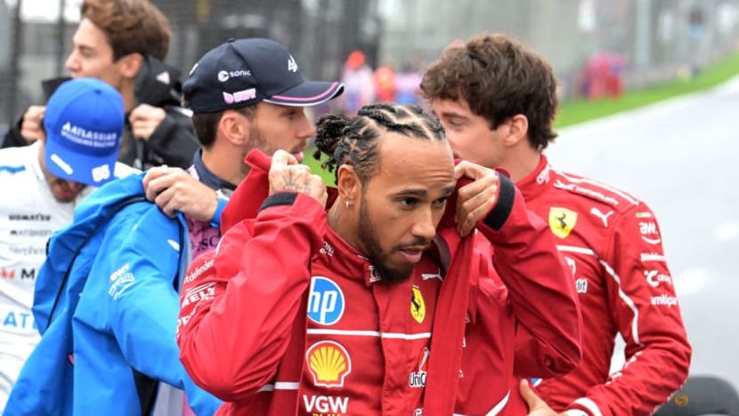 Hamilton's Ferrari debut falls flat in Australia Hamilton's Ferrari debut falls flat in Australia