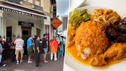 Heritage Nasi Padang Eatery Warong Nasi Pariaman’s Impending Closure Draws Hour-Long Queue