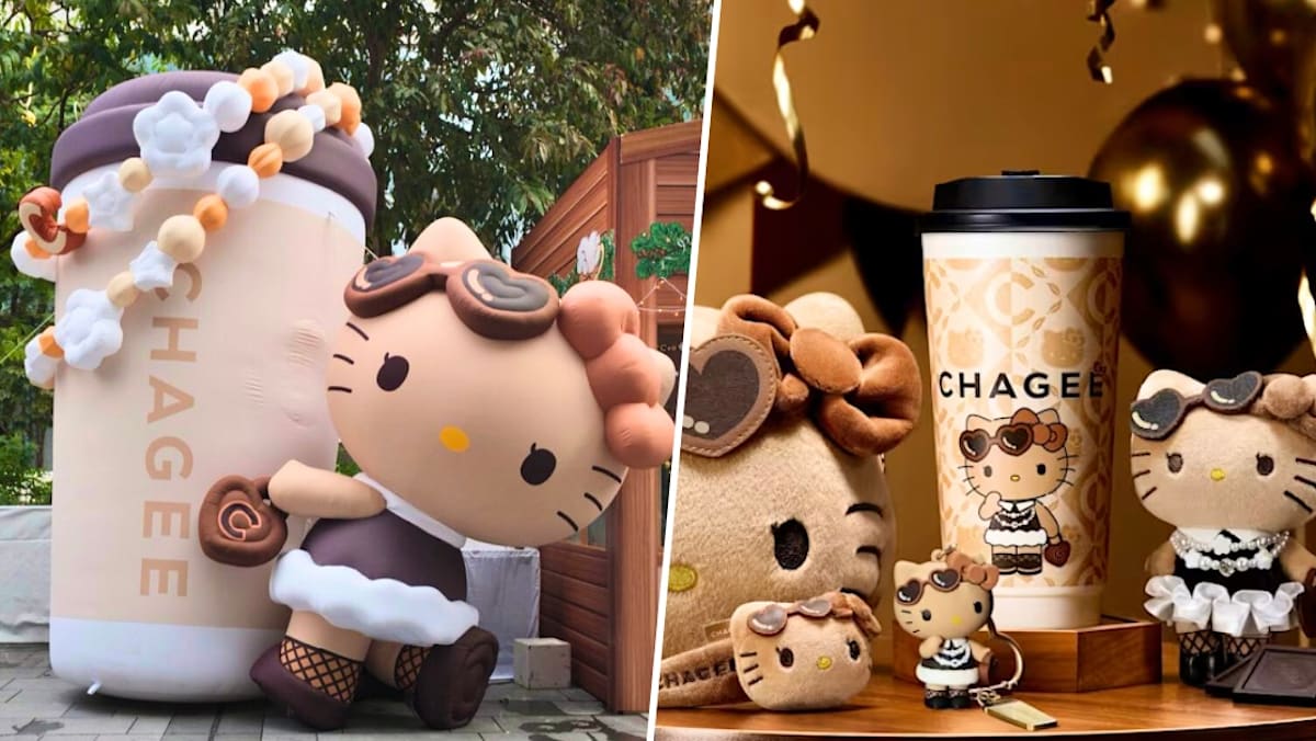 Chagee Launches Tanned Hello Kitty Collab Pop-Up, Merch & New