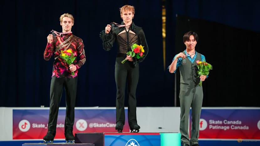 Figure skating-Malinin breaks free skate world record to win Skate Canada gold