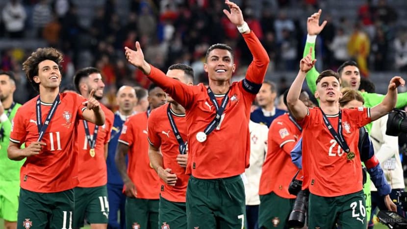 Portugal's emotional Ronaldo rejoices in winning Nations League
