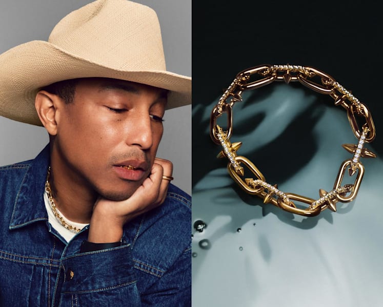 Pharrell Williams partners with Tiffany & Co to launch new jewellery collection