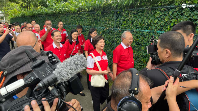 【GE2025】陈清木率领西海岸-裕廊西前进党团队抵达提名中心