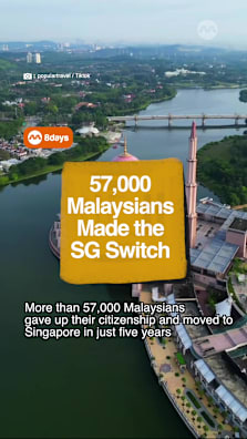 A small country with a big pull #8dayssg #8dayssgtrending #malaysia #citizenship #fypsg 