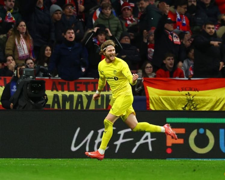 Bodo/Glimt reach Champions League knockouts after 2-1 comeback win at Atletico Madrid