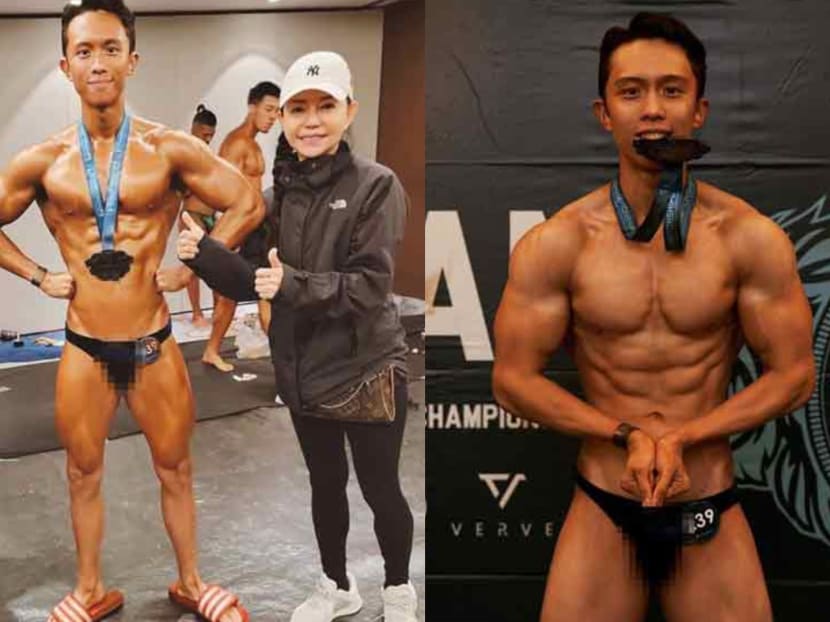 Taiwanese Celeb Couple Di Ying And Sun Peng’s 22-Year-Old Son Wins 4th Place At Bodybuilding Competition