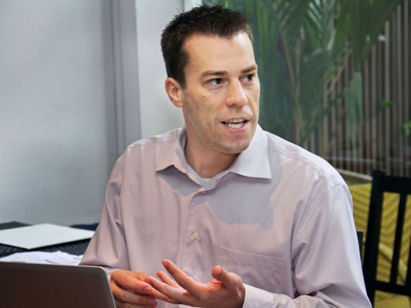 Mr Chad Phillips, general manager of APACTix. 
Photo: Geneieve Teo