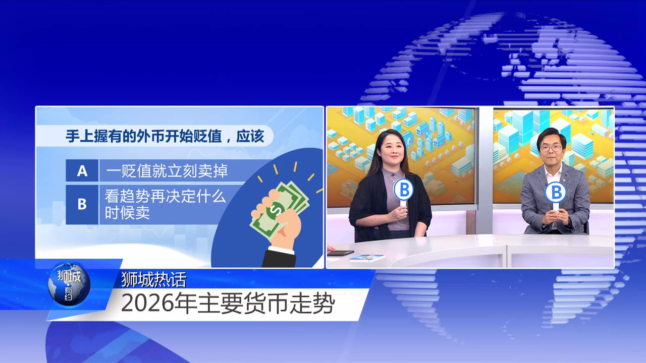 狮城有约 | 令吉、美元、日元 今年哪些货币走强？