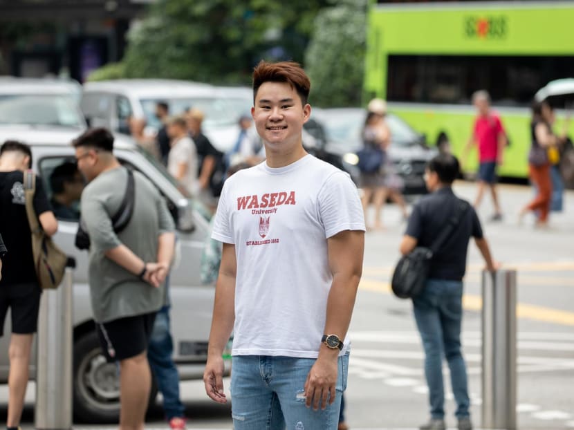 Gen Z Speaks writer Jeremy Tan Zheng Yi, 26, poses for a photo at Orchard Road, on Jan 22, 2024. Gen Z Speaks writer Jeremy Tan Zheng Yi, 26, poses for a photo at Orchard Road, on Jan 22, 2024.