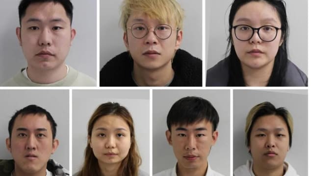 在伦敦经营地下钱庄 中国犯罪组织洗钱逾5500万英镑