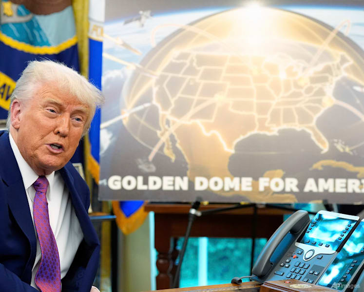 Trump announces 'Golden Dome' missile defence project plans
