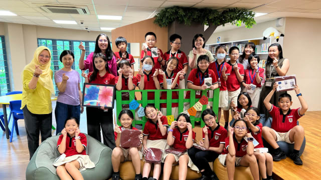 DJ原来不用背稿？育智小学学生边玩边学媒体知识！