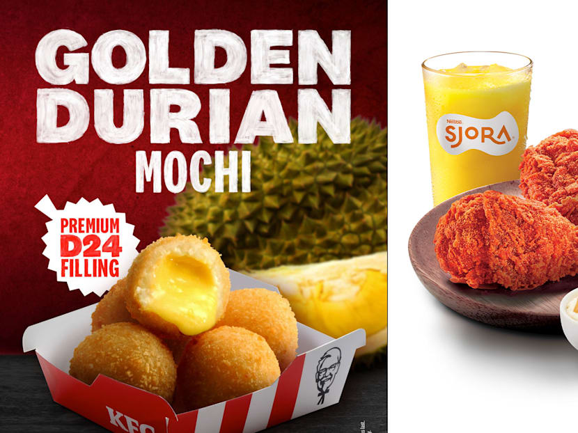 KFC Launching Fried Durian Mochi With Molten D24 Filling