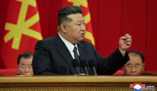 Russian Duma speaker Volodin meets North Korea's Kim in Pyongyang