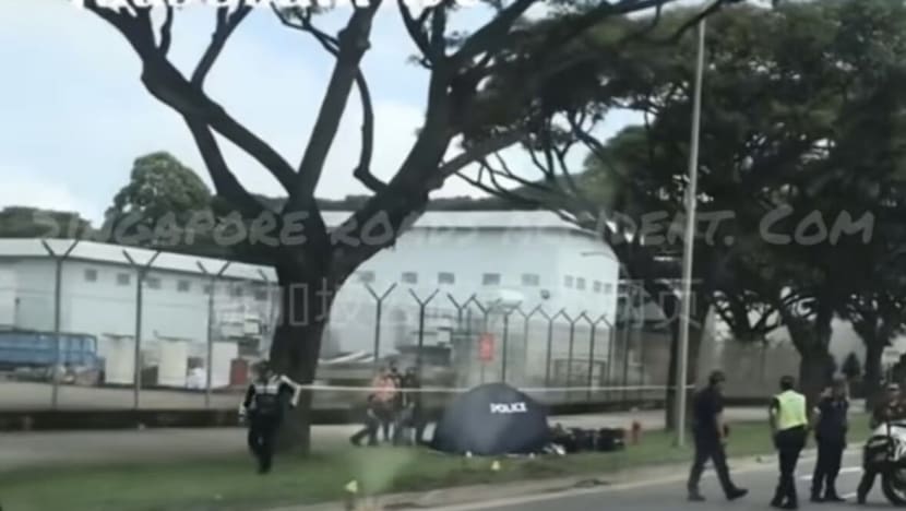 Motorcyclist, 51, dies after skidding along Tuas South Avenue 3
