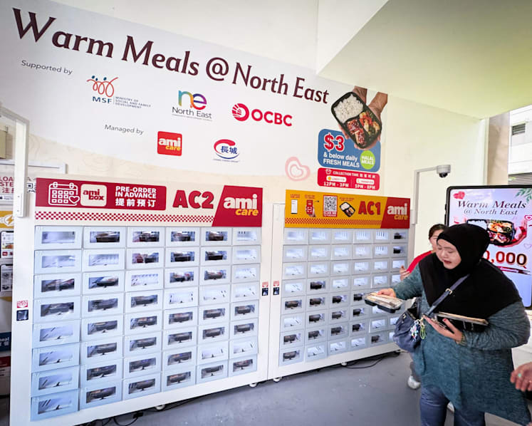 Over 3,000 lower-income residents to get free warm meals in nearby food lockers under new programme Over 3,000 lower-income residents to get free warm meals in nearby food lockers under new programme