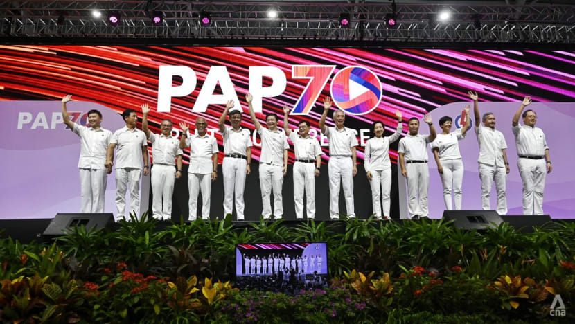 PAP announces new central executive committee; Lawrence Wong officially elected secretary-general PAP announces new central executive committee; Lawrence Wong officially elected secretary-general