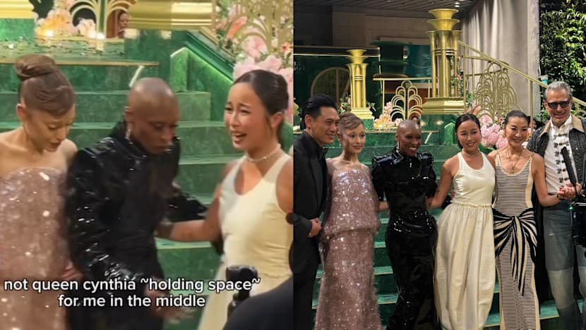 Host Germaine Tan Invited By Ariana Grande & Cynthia Erivo For Photo At S’pore Wicked Fanmeet: “It Just Shows How Kind They Are”