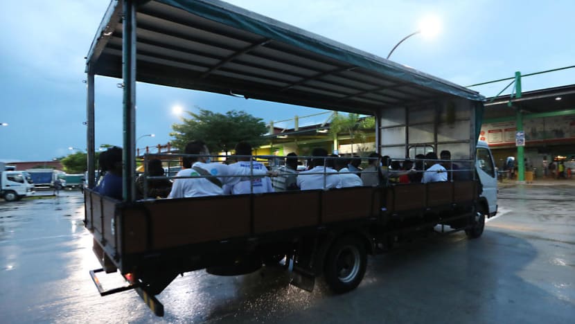 Ideal not to ferry workers on lorries but more regulation would hurt industry, livelihoods: Amy Khor