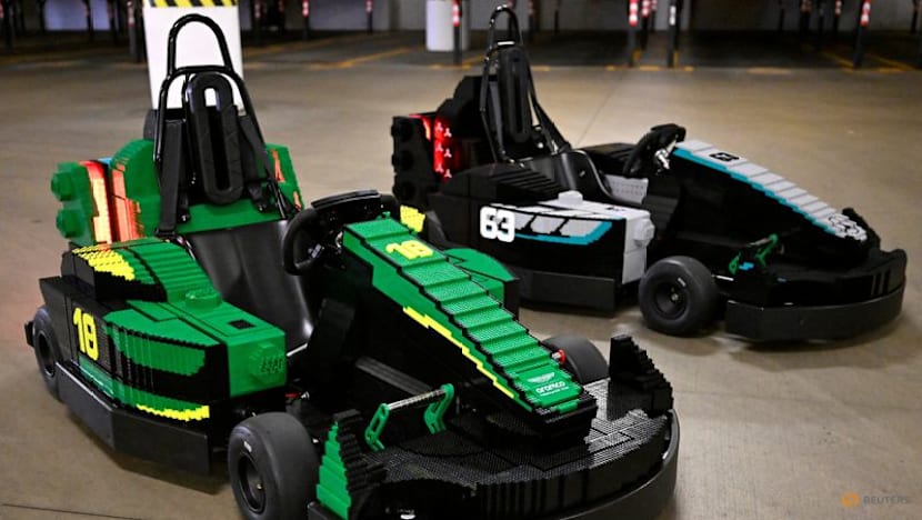 Brick test: F1 drivers to lap British GP circuit in Lego cars