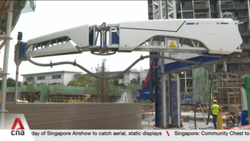 New 3D concrete printing milestone cuts time and manpower 