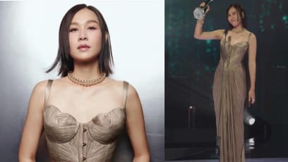 Ya Hui Had To Fork Out S$4K For Stepping On Her Dress At Star Awards Last Year