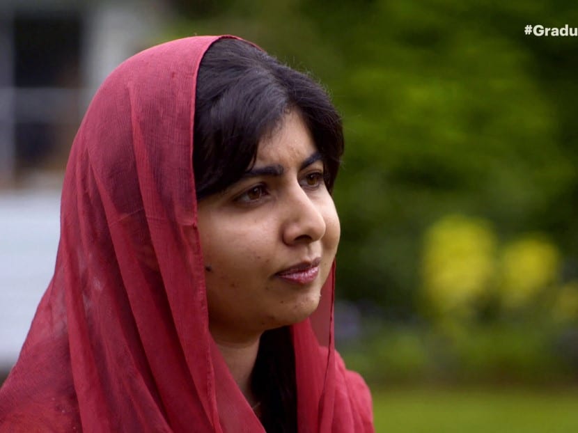 Malala Yousafzai speaks during Graduate Together: America Honors the High School Class of 2020 on May 16, 2020.