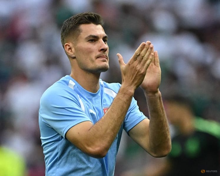 Czech striker Schick retires from internationals after World Cup exit