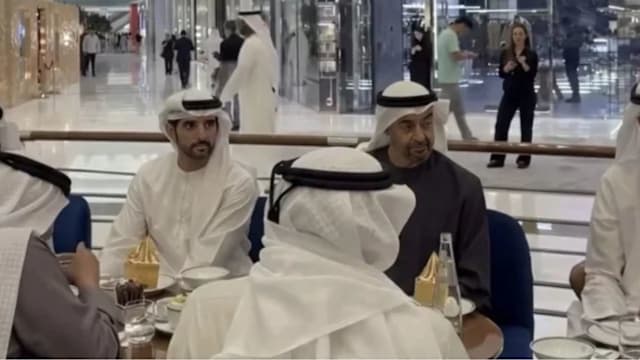 中东烽火连天 阿联酋总统和迪拜王子淡定开斋