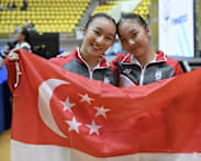 Sisters shine for Singapore as Amanda and Emma Yap clinch artistic gymnastics silvers at SEA Games