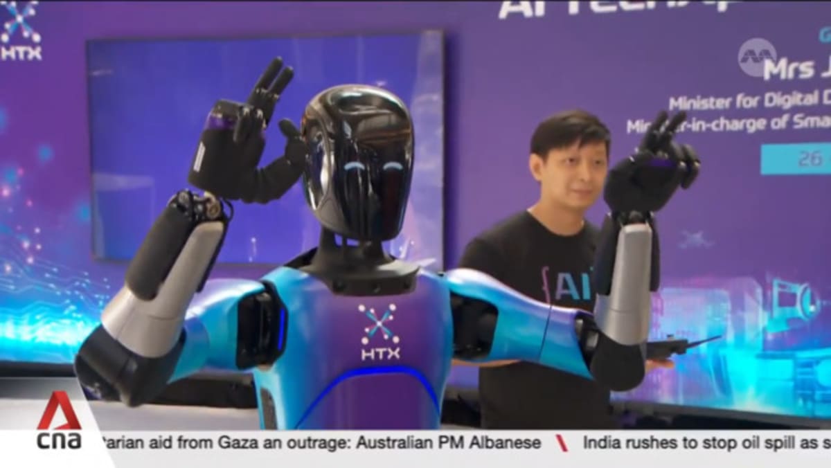 S$100m pumped into new robotic research facility by HTX - CNA